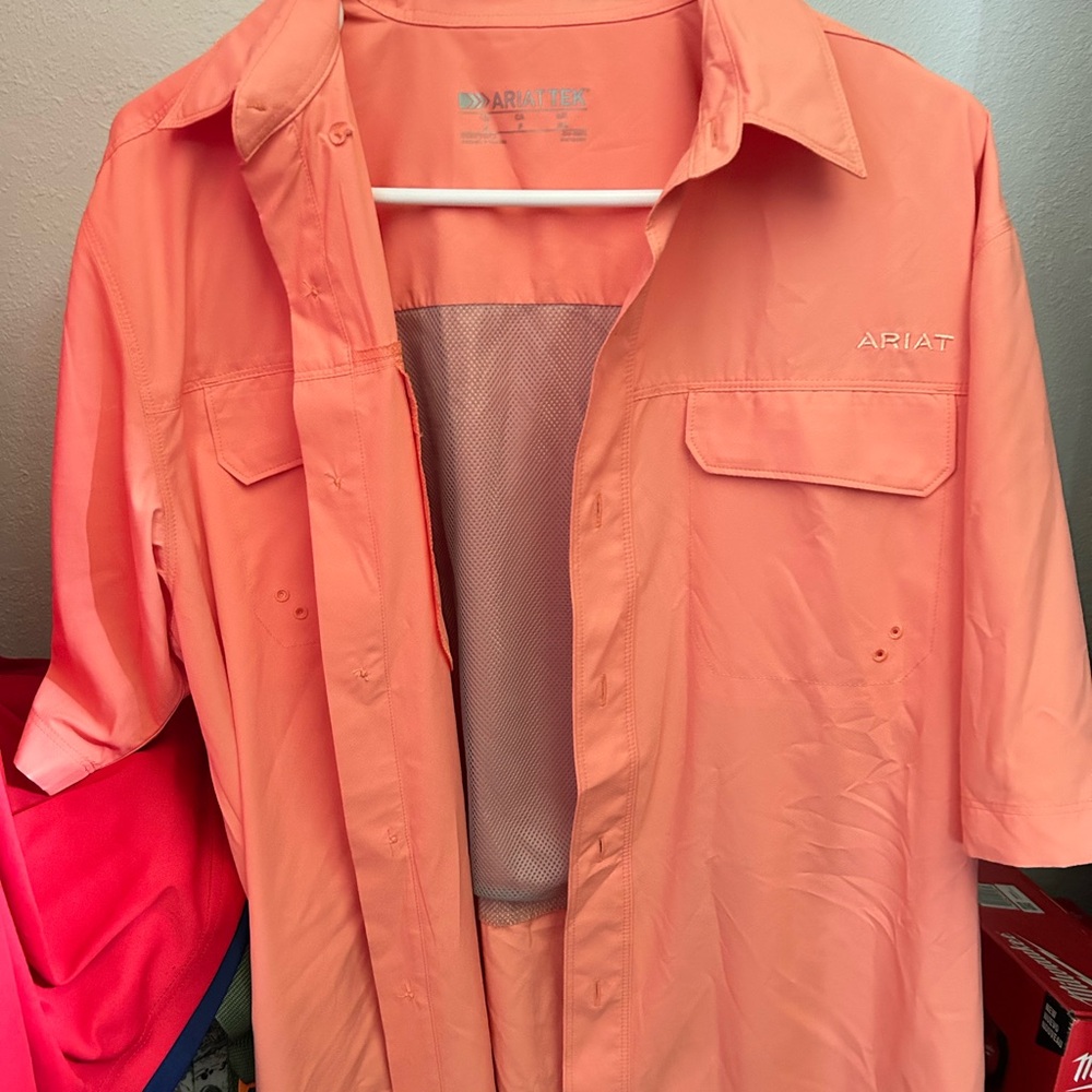 Ariat Coral Button-Up Shirt Dri Fit